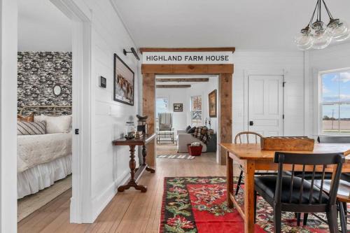 Highland Farmhouse Countryside Retreat with Farm Charm