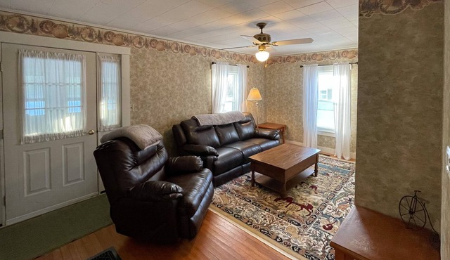 Historic Dog-Friendly Home with Deck, Wood Stove, Firepit, & High-Speed WiFi