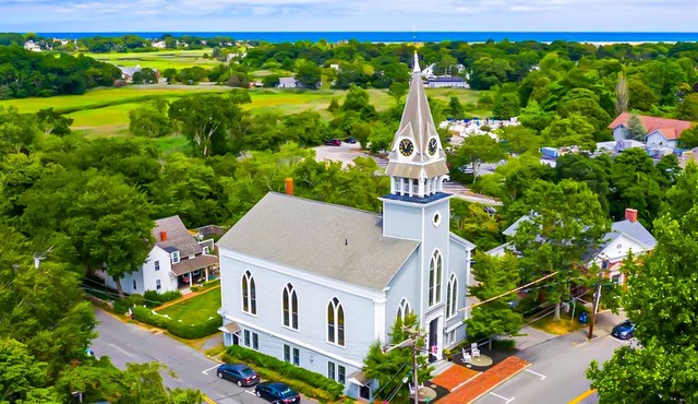Historic landmark with renovations, stained glass, game room, & gourmet kitchen
