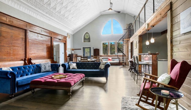 Holy hideaway- luxurious converted church.