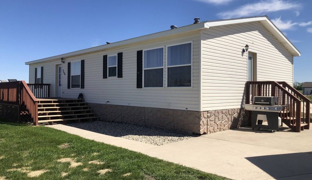 House on Eastbay in Devils lake, ND