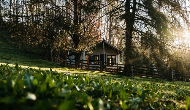 Idyllic wooden cabin 45 minutes away from Edinburgh & Glasgow