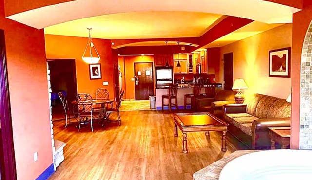 Karmak 2 bedroom condo on the first floor.