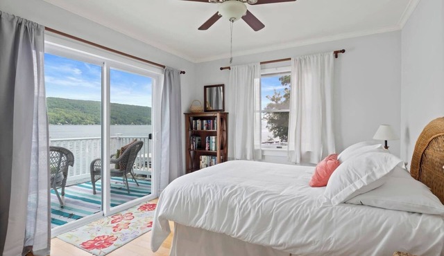 Keuka Lakefront Retreat | Hot Tub | Dock | Kayaks