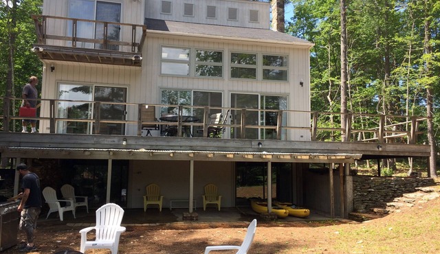 Lake Arrowhead, Lake Front, Open Concept House, North Waterboro, ME