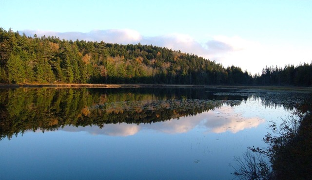 Lake Front Cottage Facing Acadia National Park on the "Quiet Side" of Mt. Desert