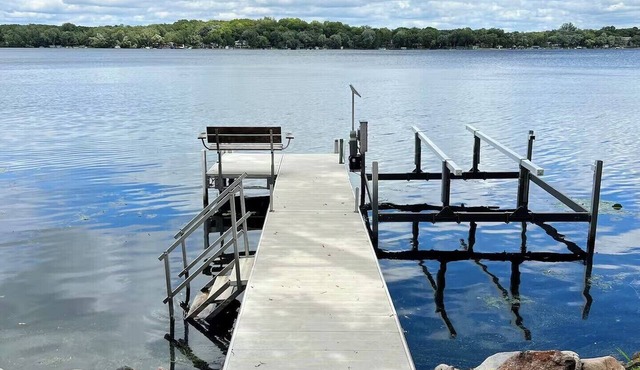 Lakefront Cedar Lake Cabin with Private Dock
