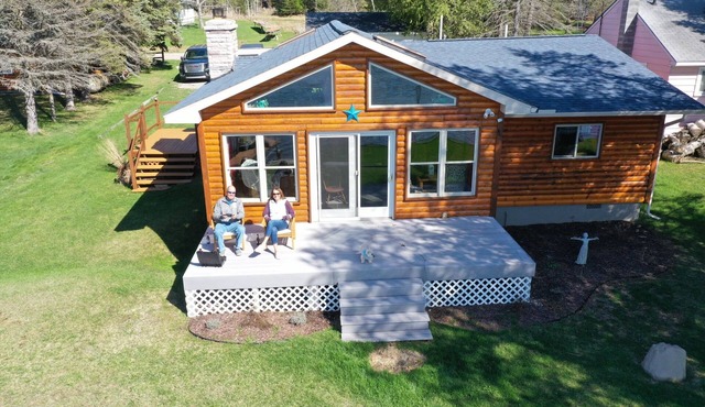 Lakefront home on beautiful Beaver Lake in Lachine, MI.