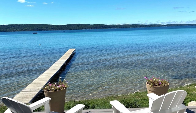 Lakefront Home on Beautiful Crystal Lake w/Direct Frontage & Water Toys!