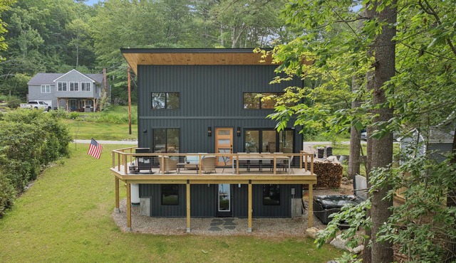 Lakeside Casita with Hot Tub: little Sebago Lake
