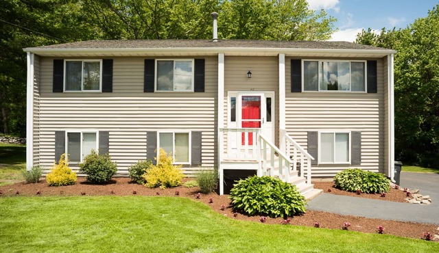 large home in Bonnet Shores with four beach passes to Narragansett town beach