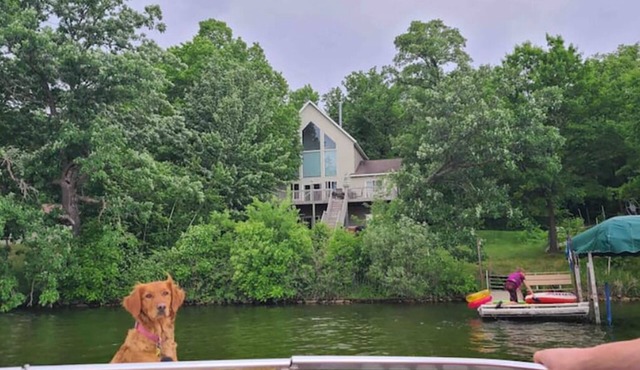 Large lake home on Beautiful Little Birch Lake