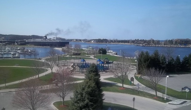 Lighthouse Watch from Top Floor at One Ludington Place