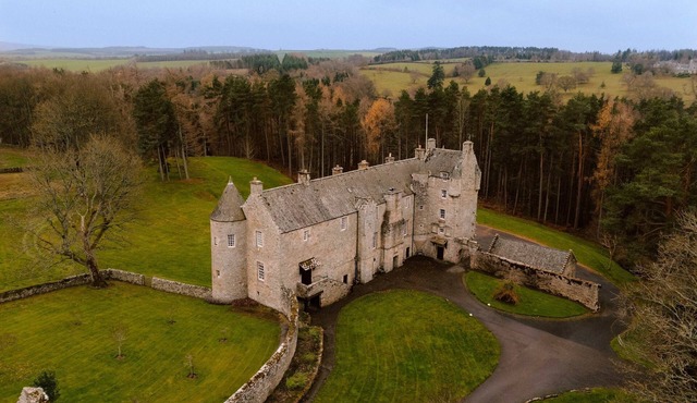 Lovingly restored castle in the Scottish Borders