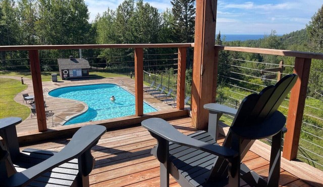 Lutsen Mtn Ski-In/Ski-Out Studio | Lake & Mtn View