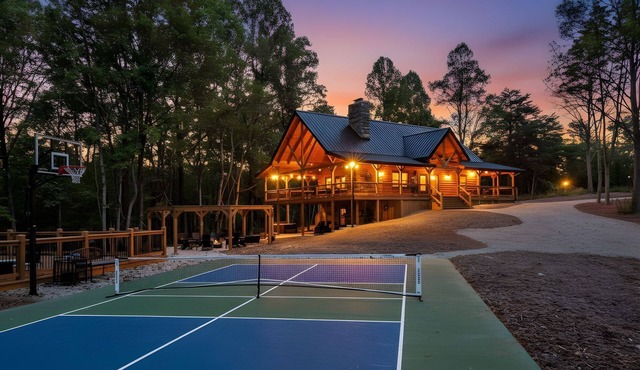 Lux Cabin in Hocking Hills~Pickleball~Theatre~Sauna~Gym~Dog Friendly~Sleeps 18