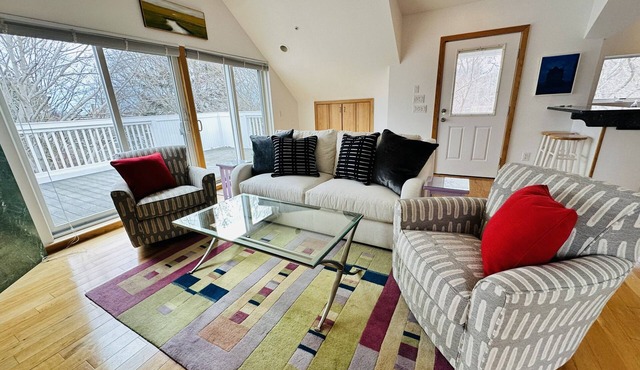 Luxurious Entire Top Floor Condo 2 Fireplaces - 1200 sq ft, WIFI