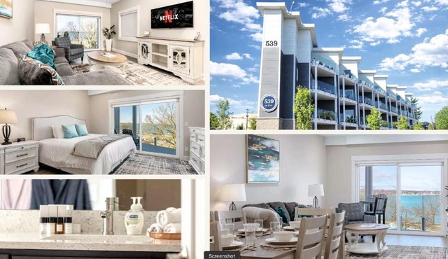 Luxury Downtown 2BDR Lake View Penthouse Condo steps to Beach 304E