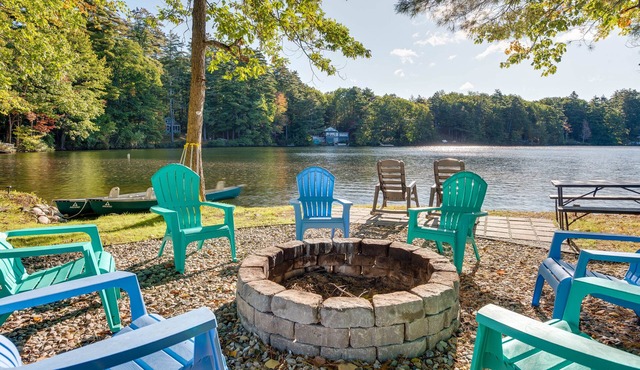 Maine Waterfront Home w/Fire Pit & Scenic Views!