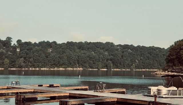 Marley at Villager-Pool,Resort Dock