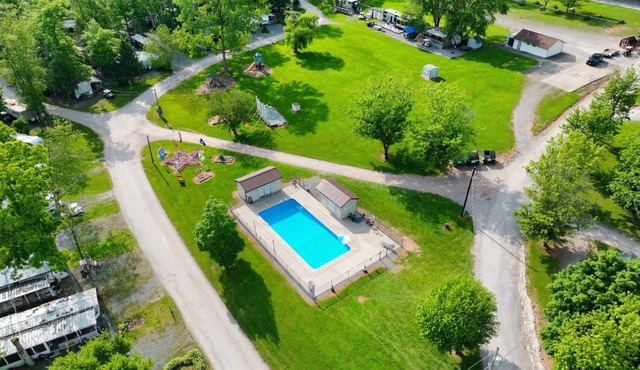 New House within Campground