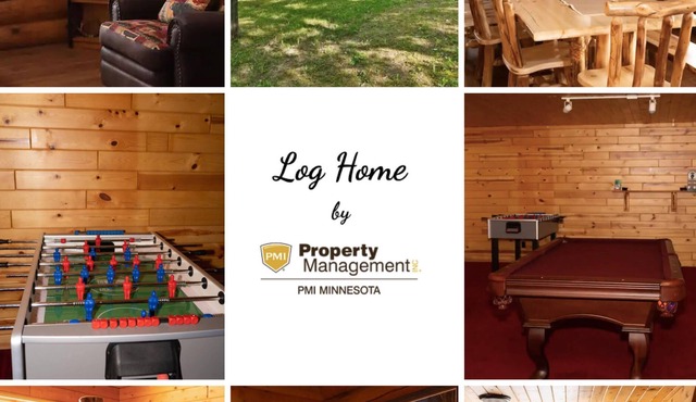 *New* Tranquil Log Home on Wilson Lake