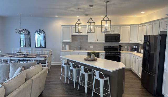NEWLY BUILT condo - premium features, game room, firepit, short walk to village