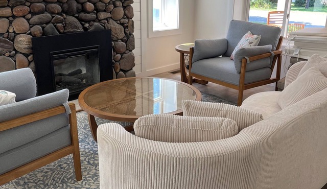 Newly renovated home with lake views, only one block from the beach!