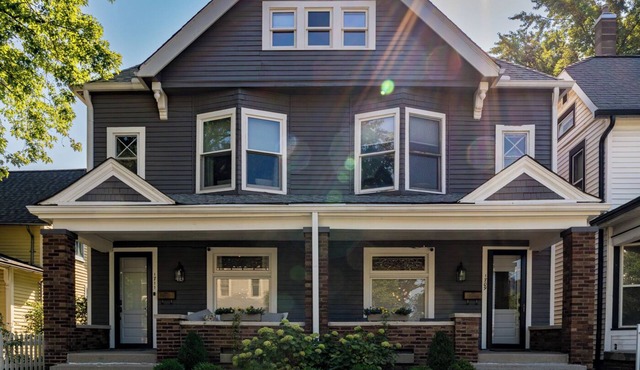 Newly Renovated Talbott Street Retreat Minutes from Monument Circle