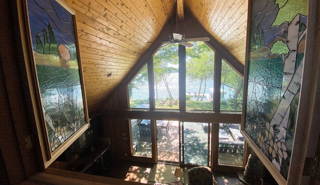 North Lake Leelanau Waterfront close to Leland Hot Tub, Sunsets!