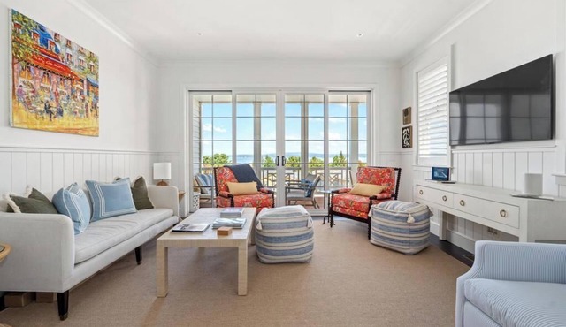 Now booking for Summer 2026! Stunning panoramic lake views in downtown Petoskey!