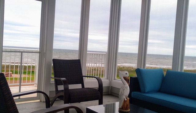 Ocean Front Cottage.