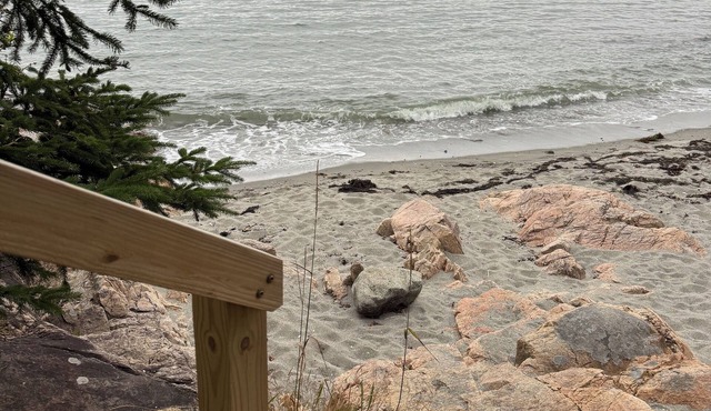 Ocean front house with two private beaches- on a peninsula-spectacular views!