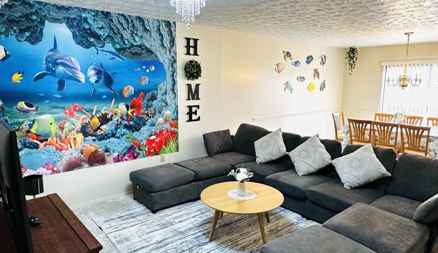 Ocean Palace -12 Guests-close to I-75,VOA park,W&S Tennis Tournament,King Island