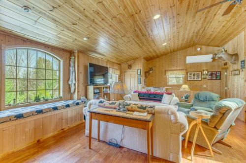 On 4 Acres! Retreat w/Lake Access in Maple City
