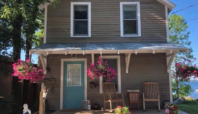 On the water in the Historic Heart of Ranier, Minnesota