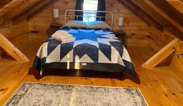 Our Little Piece of Heaven log cabin