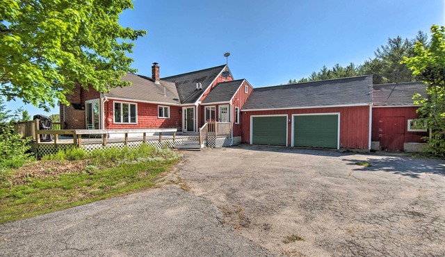 Parsonsfield Vacation Rental Near Skiing & Lakes!
