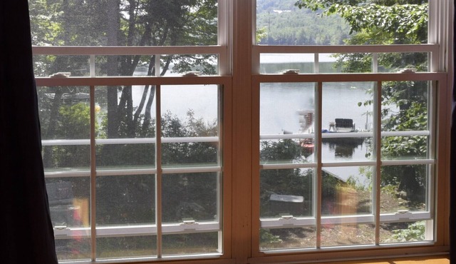 Peaceful lakeside getaway. Enjoy morning coffee listening to the loons.