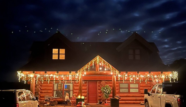 Potato River Falls Log Cabin Retreat 130 Acres