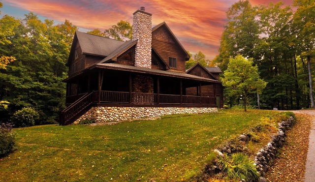 Private 13-Acre Cabin | Hot Tub | Game Room | Sleeps 16