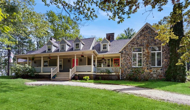 Private retreat offering multigenerational comfort and tranquil harbor access.