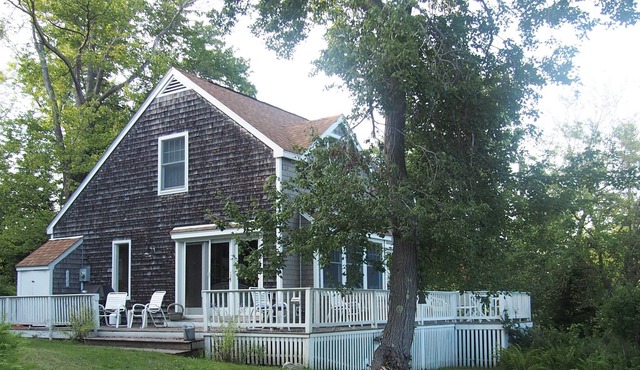Private sanctuary on Maine coastal island.