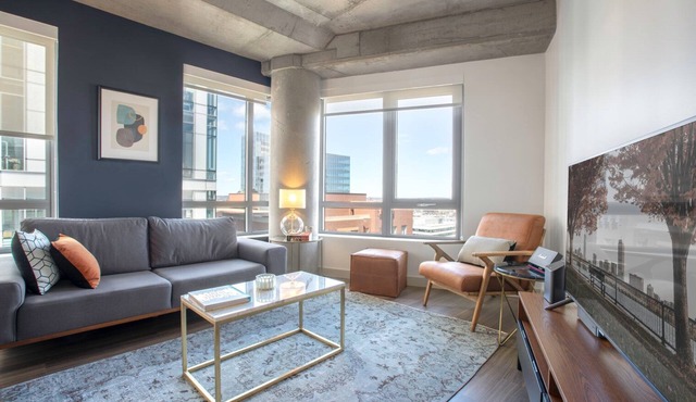 Rad Kendall Square 1BR w/Gym, W/D by MIT, MGH & River