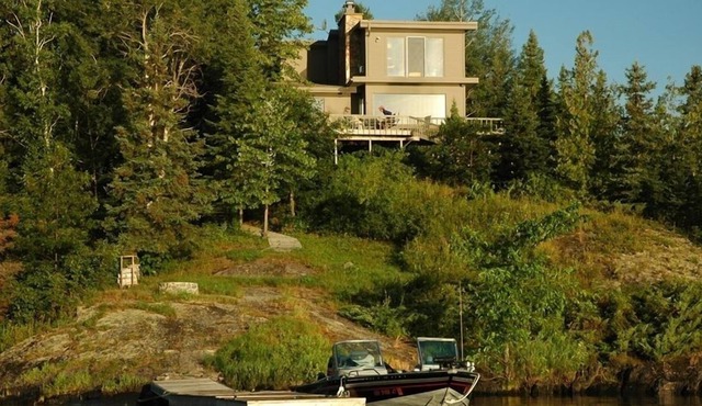 Rainy Lake Vacation Home with Panoramic Views