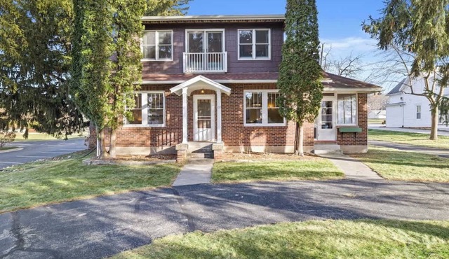 Red Brick Home Near Lake