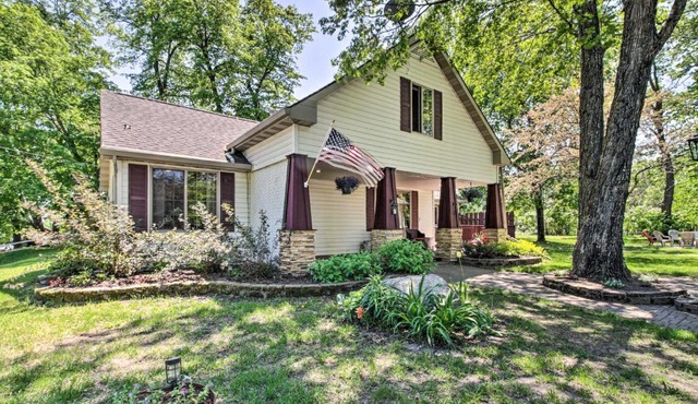 Retreat w/Lake Access & Private Boat Dock!
