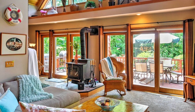 Roomy House on 2 Acres - 2 Mi to Egg Harbor Beach!
