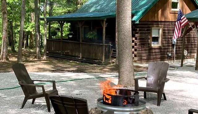 Rural Family Cabin Nestled Among Nature in Indiana