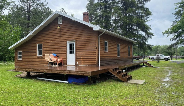 Rustic Cabin on River Northern Minnesota
